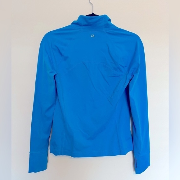 💕 GAP Fit Zip Up Blue Size S - Picture 2 of 3
